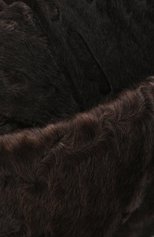 Мужская шапка из меха каракульчи FURLAND темно-коричневого цвета, арт. 0010301710069200051 | Фото 3 (Материал: Натуральный мех)