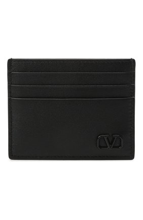 Мужской кожаный футляр для кредитных карт VALENTINO черного цвета по цене 29950 руб., арт. XY2P0S49/ZQU | Фото 1 Мужской кожаный футляр для кредитных карт VALENTINO черного цвета, арт. XY2P0S49/ZQU | Фото 1 (Материал: Натуральная кожа)