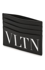 Мужской кожаный футляр для кредитных карт VALENTINO черного цвета, арт. XY2P0S49/LVN | Фото 3 (Материал: Натуральная кожа)