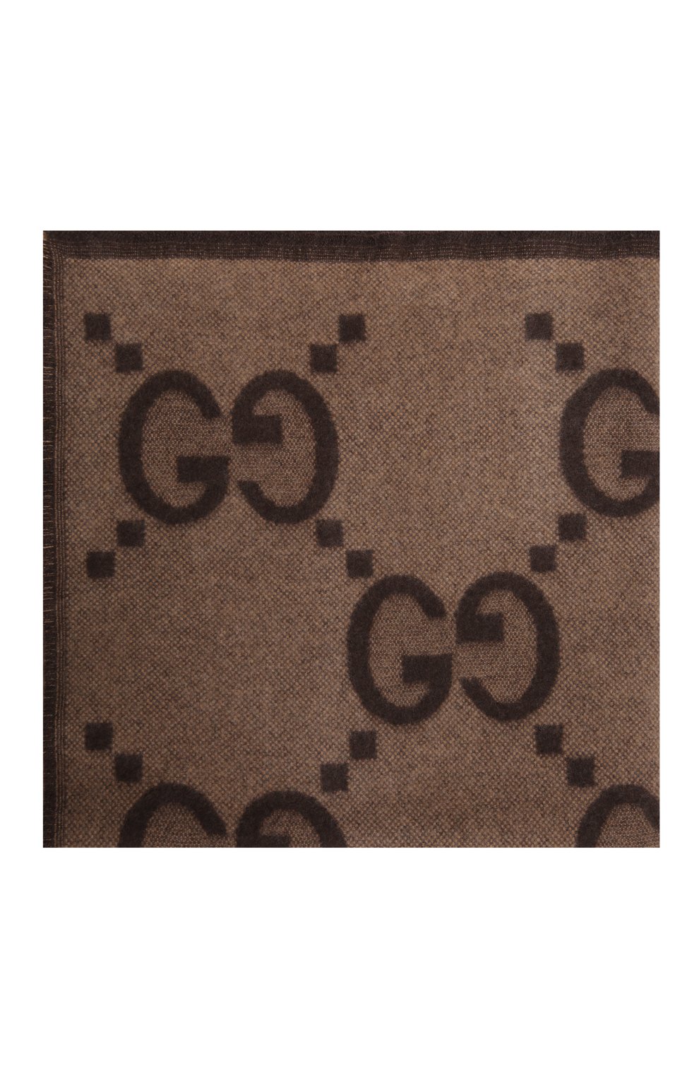 Детского кашемировое одеяло GUCCI коричневого цвета по цене 0 руб., арт. 678125/3KAAG | Фото 3 Детского кашемировое одеяло GUCCI коричневого цвета, арт. 678125/3KAAG | Фото 3