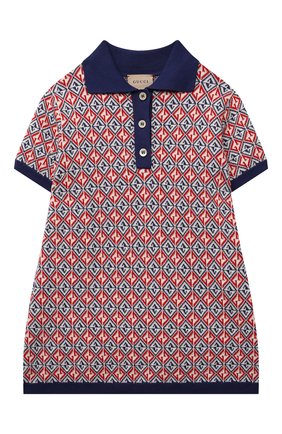 Детское хлопковое платье GUCCI разноцветного цвета по цене 57500 руб., арт. 674665/XKB66 | Фото 1 Детское хлопковое платье GUCCI разноцветного цвета, арт. 674665/XKB66 | Фото 1 (Материал внешний: Хлопок; Рукава: Короткие; Девочки Кросс-КТ: Платье-одежда; Случай: Повседневный; Ростовка одежда: 10 - 11 лет | 140 - 146см, 12 лет | 152 см, 4 года | 104 см, 5 лет | 110 см, 6 лет | 116 см, 8 лет | 128 см)