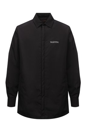 Мужская утепленная куртка-рубашка VALENTINO черного цвета по цене 134500 руб., арт. XV3CIA9687C | Фото 1 Мужская утепленная куртка-рубашка VALENTINO черного цвета, арт. XV3CIA9687C | Фото 1 (Материал подклада: Синтетический материал; Длина (верхняя одежда): До середины бедра; Рукава: Длинные; Материал внешний: Синтетический материал; Мужское Кросс-КТ: утепленные куртки; Кросс-КТ: Куртка; Стили: Минимализм)