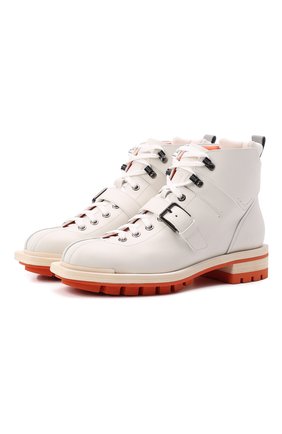 Женские кожаные ботинки SANTONI белого цвета по цене 75050 руб., арт. WTEU59757HL1BW0WI50 | Фото 1 Женские кожаные ботинки SANTONI белого цвета, арт. WTEU59757HL1BW0WI50 | Фото 1 (Каблук высота: Низкий; Подошва: Платформа; Материал внешний: Кожа; Материал внутренний: Натуральная кожа; Каблук тип: Устойчивый; Женское Кросс-КТ: Зимние ботинки)