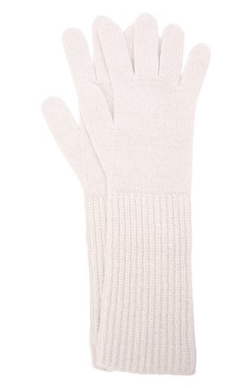 Женские кашемировые перчатки THE ROW кремвого цвета, арт. 5983Y187 | Фото 1 (Материал: Кашемир, Шерсть, Текстиль)