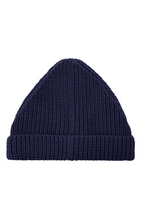 Детского хлопковая шапка GUCCI темно-синего цвета, арт. 680244/3K111 | Фото 2 (Материал: Текстиль, Хлопок)