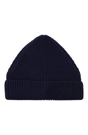 Детского хлопковая шапка GUCCI темно-синего цвета, арт. 680243/4K111 | Фото 2 (Материал: Текстиль, Хлопок)