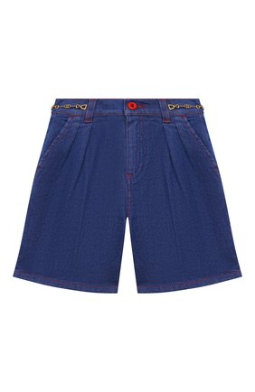 Детские джинсовые шорты GUCCI синего цвета по цене 48100 руб., арт. 674796/XDBVJ | Фото 1 Детские джинсовые шорты GUCCI синего цвета, арт. 674796/XDBVJ | Фото 1 (Материал внешний: Хлопок; Кросс-КТ: Деним; Ростовка одежда: 10 - 11 лет | 140 - 146см, 12 лет | 152 см, 4 года | 104 см, 5 лет | 110 см, 6 лет | 116 см, 8 лет | 128 см)