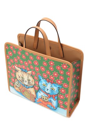 Детская сумка GUCCI зеленого цвета по цене 81950 руб., арт. 630542/UR4AN | Фото 3 Детская сумка GUCCI зеленого цвета, арт. 630542/UR4AN | Фото 3 (Материал: Текстиль)