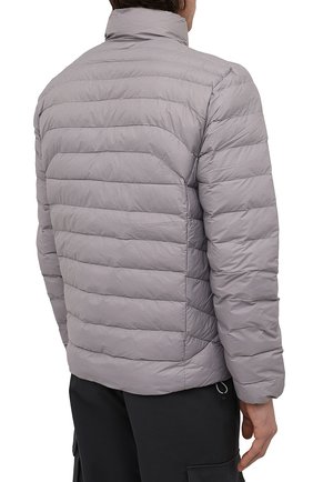 Мужская утепленная куртка POLO RALPH LAUREN серого цвета, арт. 710810897 | Фото 4 (Кросс-КТ: Куртка; Рукава: Длинные; Материал внешний: Синтетический материал; Мужское Кросс-КТ: утепленные куртки; Материал подклада: Синтетический материал; Длина (верхняя одежда): Короткие; Стили: Кэжуэл)