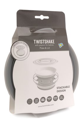Детского тарелка TWISTSHAKE серого цвета по цене 0 руб., арт. 78164 | Фото 2 Детского тарелка TWISTSHAKE серого цвета, арт. 78164 | Фото 2 (Кросс-КТ НВ: Бутылочки)