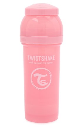 Детского антиколиковая бутылочка TWISTSHAKE светло-розового цвета по цене 840 руб., арт. 78255 | Фото 2 Детского антиколиковая бутылочка TWISTSHAKE светло-розового цвета, арт. 78255 | Фото 2