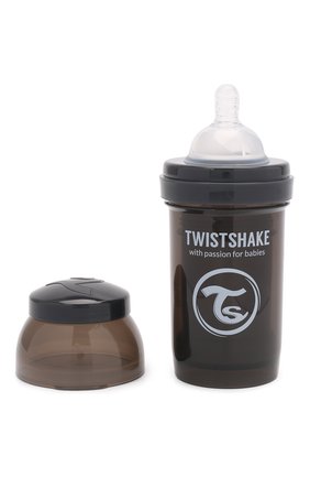 Детского антиколиковая бутылочка TWISTSHAKE черного цвета по цене 0 руб., арт. 78042 | Фото 5 Детского антиколиковая бутылочка TWISTSHAKE черного цвета, арт. 78042 | Фото 5 (Кросс-КТ НВ: Бутылочки)