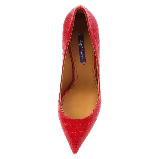 фото Туфли dihan из кожи крокодила ralph lauren