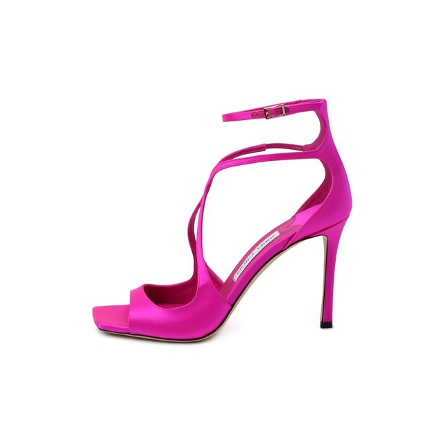 фото Текстильные босоножки azia 95 jimmy choo