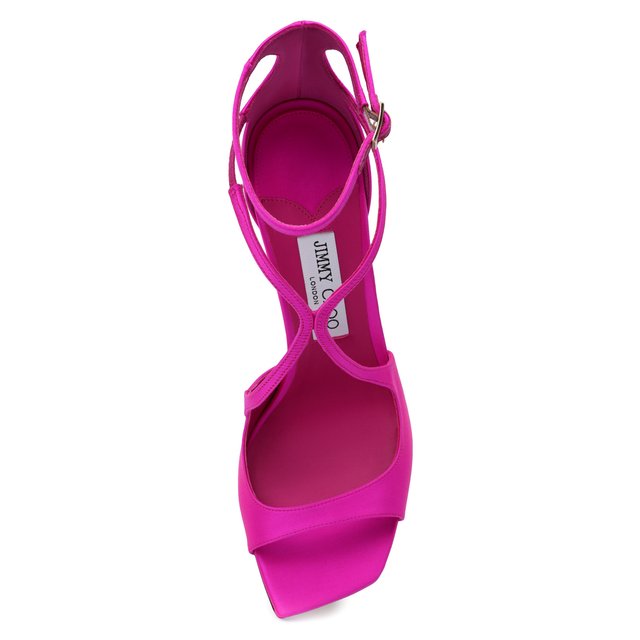 фото Текстильные босоножки azia 95 jimmy choo