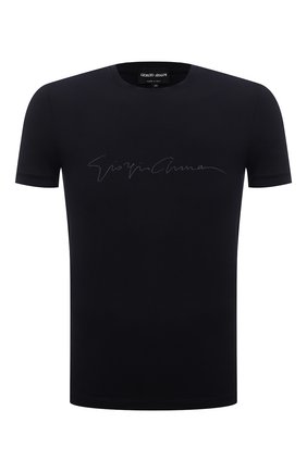 Мужская футболка из вискозы GIORGIO ARMANI черного цвета по цене 29950 руб., арт. 6GST56/SJP4Z | Фото 1 Мужская футболка из вискозы GIORGIO ARMANI черного цвета, арт. 6GST56/SJP4Z | Фото 1 (Рукава: Короткие; Материал внешний: Вискоза; Длина (для топов): Стандартные; Принт: С принтом; Стили: Кэжуэл)