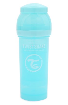 Детского антиколиковая бутылочка TWISTSHAKE голубого цвета по цене 840 руб., арт. 78256 | Фото 2 Детского антиколиковая бутылочка TWISTSHAKE голубого цвета, арт. 78256 | Фото 2