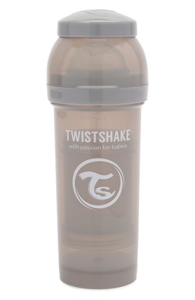 Детского антиколиковая бутылочка TWISTSHAKE светло-серого цвета по цене 840 руб., арт. 78260 | Фото 2 Детского антиколиковая бутылочка TWISTSHAKE светло-серого цвета, арт. 78260 | Фото 2