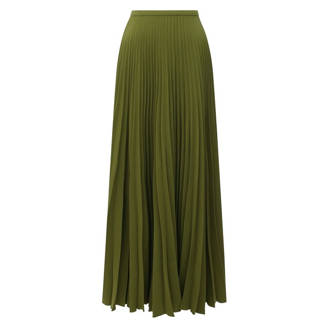 Плиссированная юбка Solace цвет зелёный