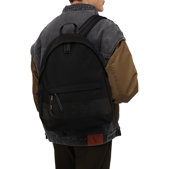 Текстильный рюкзак BOSS 50466404, цвет чёрный, размер NS - фото 2