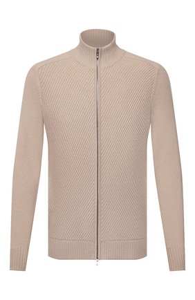 Мужской кашемировый кардиган LORO PIANA бежевого цвета по цене 299500 руб., арт. FAM0033 | Фото 1 Мужской кашемировый кардиган LORO PIANA бежевого цвета, арт. FAM0033 | Фото 1 (Рукава: Длинные; Материал внешний: Кашемир, Шерсть; Длина (для топов): Стандартные; Мужское Кросс-КТ: Кардиган-одежда; Стили: Кэжуэл; Региональные ограничения белый список (Axapta Mercury): RU)