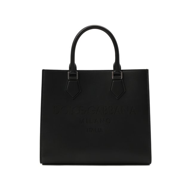 фото Кожаная сумка-тоут edge dolce & gabbana