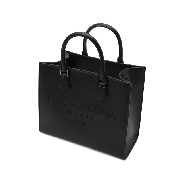 фото Кожаная сумка-тоут edge dolce & gabbana
