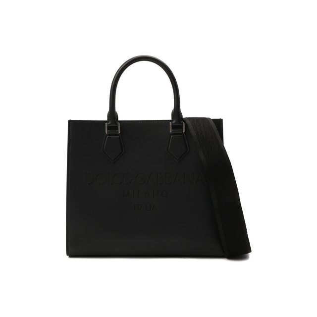 фото Кожаная сумка-тоут edge dolce & gabbana