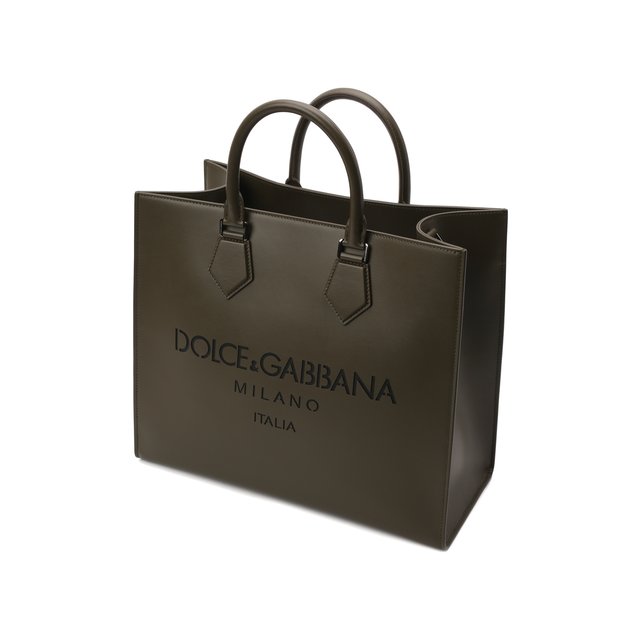 фото Кожаная сумка-тоут edge dolce & gabbana