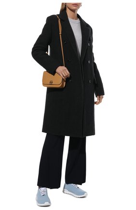 Женские текстильные кроссовки KITON голубого цвета по цене 88800 руб., арт. DSSFITSN00847 | Фото 2 Женские текстильные кроссовки KITON голубого цвета, арт. DSSFITSN00847 | Фото 2 (Материал внутренний: Натуральная кожа; Материал внешний: Текстиль; Подошва: Платформа; Материал утеплителя: Без утеплителя; Стили: Кэжуэл; Длина стельки: 25,4; толщина подошвы: 3,1)