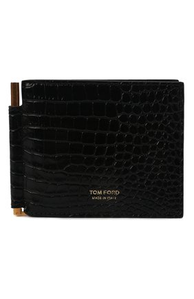 Мужской кожаный зажим для денег TOM FORD черного цвета по цене 66150 руб., арт. Y0231T-LCL168 | Фото 1 Мужской кожаный зажим для денег TOM FORD черного цвета, арт. Y0231T-LCL168 | Фото 1 (Материал: Натуральная кожа)