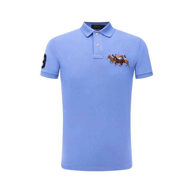 фото Хлопковое поло polo ralph lauren