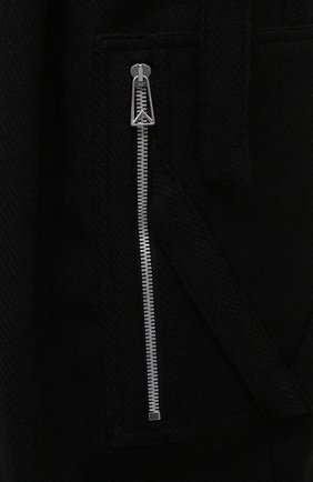 Мужские шерстяные брюки-карго BOTTEGA VENETA темно-зеленого цвета, арт. 682164/V18I0 | Фото 5 (Силуэт М (брюки): Карго; Материал внешний: Шерсть; Длина (брюки, джинсы): Стандартные; Случай: Повседневный; Стили: Минимализм)