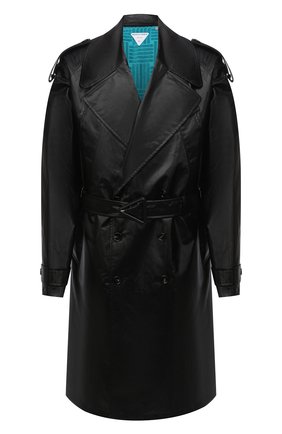 Мужской хлопковый тренч BOTTEGA VENETA черного цвета по цене 389000 руб., арт. 677231/V0Y00 | Фото 1 Мужской хлопковый тренч BOTTEGA VENETA черного цвета, арт. 677231/V0Y00 | Фото 1 (Рукава: Длинные; Материал подклада: Хлопок; Длина (верхняя одежда): До колена; Материал внешний: Хлопок; Мужское Кросс-КТ: Тренчкот-верхняя одежда; Стили: Минимализм)