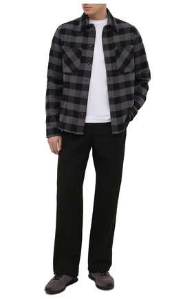 Мужские замшевые кроссовки KITON серого цвета по цене 138000 руб., арт. USSVLAZN00689 | Фото 2 Мужские замшевые кроссовки KITON серого цвета, арт. USSVLAZN00689 | Фото 2 (Материал внешний: Кожа, Замша; Материал внутренний: Натуральная кожа; Подошва: Массивная; Стили: Классический; Материал утеплителя: Натуральный мех)