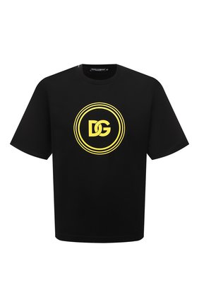 Мужская хлопковая футболка DOLCE & GABBANA черного цвета по цене 42900 руб., арт. G80B2T/FU7EQ | Фото 1 Мужская хлопковая футболка DOLCE & GABBANA черного цвета, арт. G80B2T/FU7EQ | Фото 1 (Длина (для топов): Стандартные; Материал внешний: Хлопок; Рукава: Короткие; Принт: С принтом; Стили: Спорт-шик; Региональные ограничения белый список (Axapta Mercury): RU)