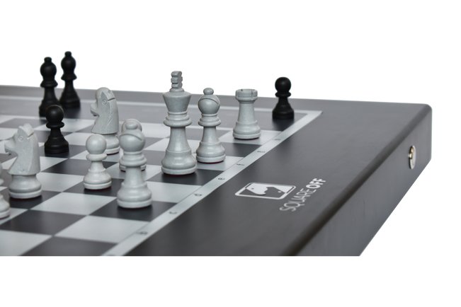Шахматы grand kingdom set limited black edition SQUARE OFF черного цвета по цене 0 руб., арт. SQF-GKS-BLK | Фото 3 Шахматы grand kingdom set limited black edition SQUARE OFF черного цвета, арт. SQF-GKS-BLK | Фото 3 (Региональные ограничения белый список (Axapta Mercury): RU)