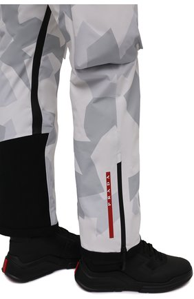 Мужские кожаные кроссовки polarius 19 lr PRADA черного цвета, арт. 4T3535-HEC-F0002 | Фото 3 (Материал внешний: Кожа; Стили: Классический; Материал утеплителя: Без утеплителя; Подошва: Массивная)