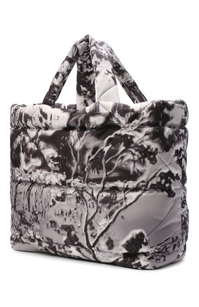Мужская текстильная сумка-шопер PRADA серого цвета, арт. 2VG082-2DXT-F0424-OLO | Фото 2 (Размер: large; Материал: Текстиль)