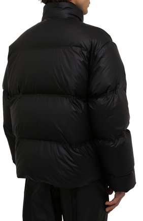 Мужская пуховая куртка PRADA черного цвета, арт. SGB800-1T2Y-F0002-212 | Фото 4 (Кросс-КТ: Куртка; Мужское Кросс-КТ: пуховик-короткий; Рукава: Короткие; Материал внешний: Синтетический материал; Региональные ограничения белый список (Axapta Mercury): RU; Длина (верхняя одежда): Короткие; Стили: Минимализм)