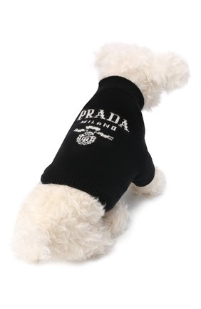 Свитер для собак PRADA черного цвета по цене 0 руб., арт. 2YX009-2D12-F0002 | Фото 4 Свитер для собак PRADA черного цвета, арт. 2YX009-2D12-F0002 | Фото 4