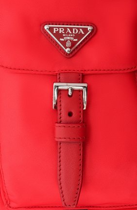 Шлейка для собак PRADA красного цвета по цене 78000 руб., арт. 2YX003-2DMI-F0011 | Фото 5 Шлейка для собак PRADA красного цвета, арт. 2YX003-2DMI-F0011 | Фото 5