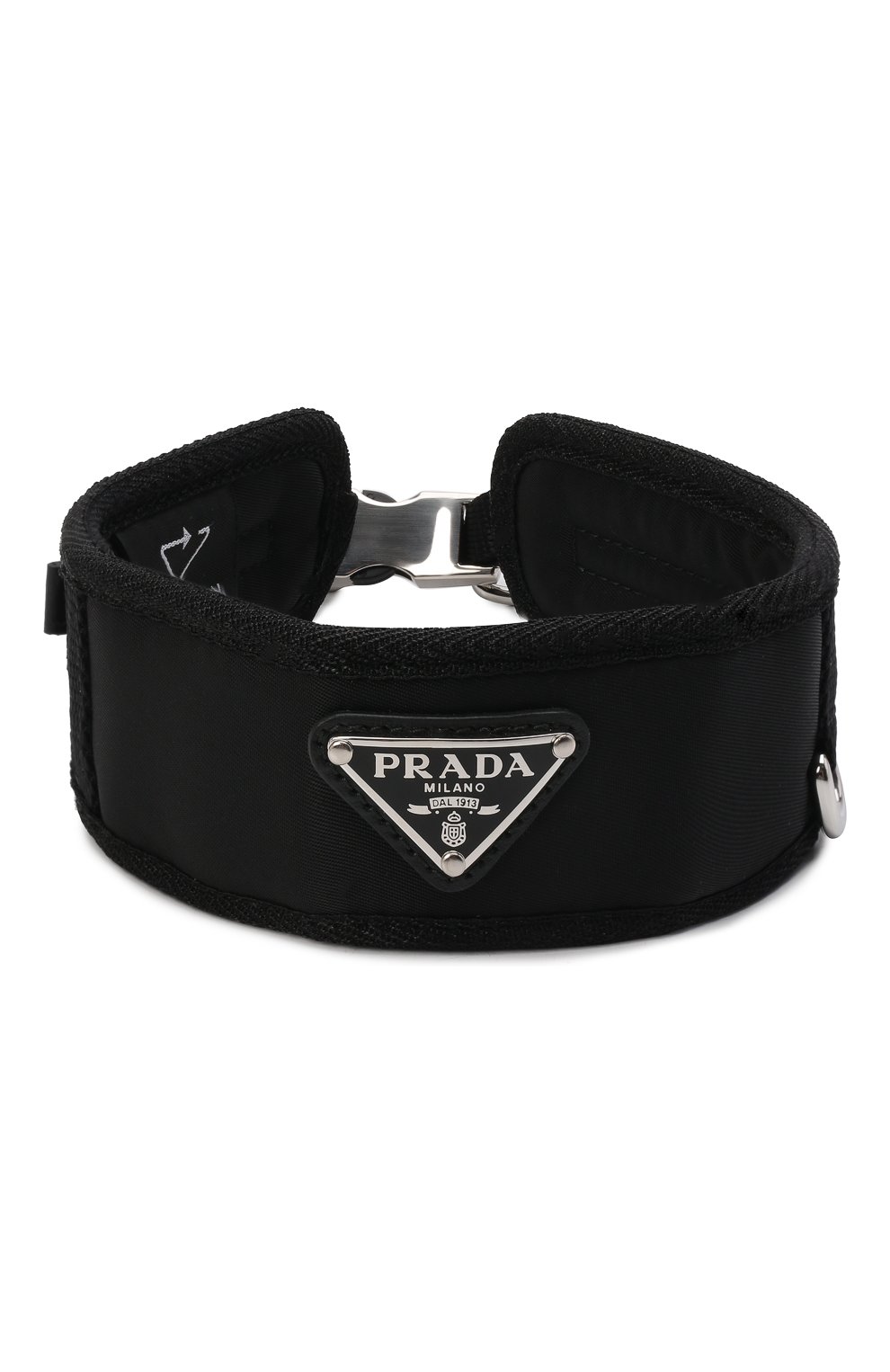 Ошейник для собак PRADA черного цвета, арт. 2YC016-2DMI-F0002 | Фото 1