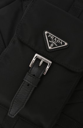 Шлейка для собак PRADA черного цвета по цене 78000 руб., арт. 2YX003-2DMI-F0002 | Фото 5 Шлейка для собак PRADA черного цвета, арт. 2YX003-2DMI-F0002 | Фото 5