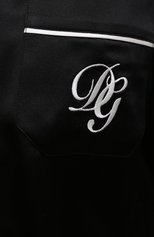 Женская шелковая рубашка DOLCE & GABBANA черного цвета, арт. F5013Z/FU1AU | Фото 5 (Материал внешний: Шелк; Региональные ограничения белый список (Axapta Mercury): RU; Женское Кросс-КТ: Блуза-белье)