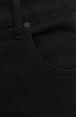 Мужские джинсы 7 FOR ALL MANKIND черного цвета, арт. JSMSA220BC | Фото 5 (Силуэт М (брюки): Прямые; Кросс-КТ: Деним; Длина (брюки, джинсы): Стандартные; Материал внешний: Хлопок, Деним; Стили: Кэжуэл)