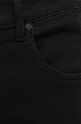 Мужские джинсы 7 FOR ALL MANKIND черного цвета, арт. JSMSA220BC | Фото 5 (Силуэт М (брюки): Прямые; Кросс-КТ: Деним; Длина (брюки, джинсы): Стандартные; Материал внешний: Хлопок, Деним; Стили: Кэжуэл)