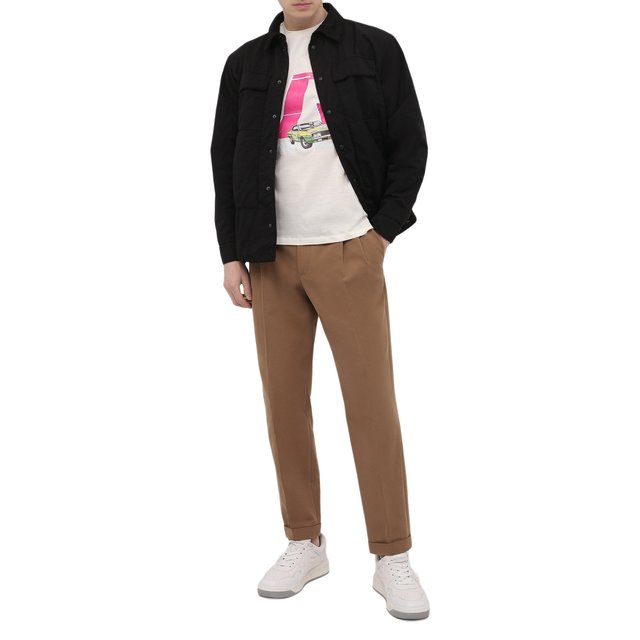 фото Хлопковая футболка emporio armani