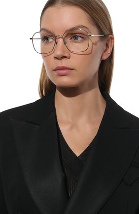 Женские оправа GUCCI серебряного цвета по цене 31950 руб., арт. GG1032 006 | Фото 2 Женские оправа GUCCI серебряного цвета, арт. GG1032 006 | Фото 2 (Региональные ограничения белый список (Axapta Mercury): RU; Тип очков: Оправа; Кросс-КТ: Оправы-унисекс; Очки форма: Квадратные; Оптика Гендер: оптика-унисекс)