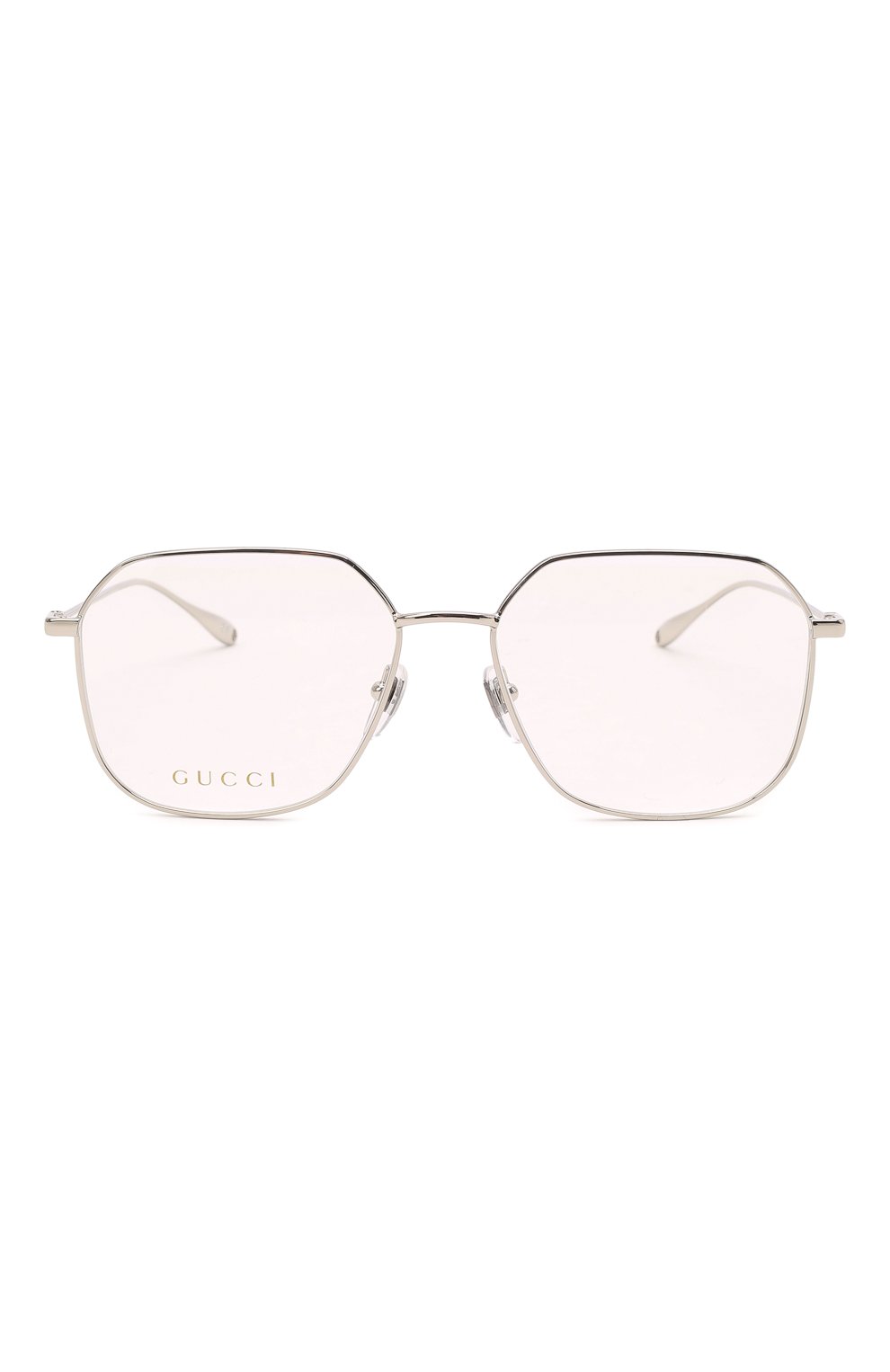 Женские оправа GUCCI серебряного цвета по цене 31950 руб., арт. GG1032 006 | Фото 4 Женские оправа GUCCI серебряного цвета, арт. GG1032 006 | Фото 4 (Региональные ограничения белый список (Axapta Mercury): RU; Тип очков: Оправа; Кросс-КТ: Оправы-унисекс; Очки форма: Квадратные; Оптика Гендер: оптика-унисекс)